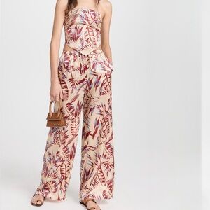 Onia Silk Wide Leg Drawstring Pants (NWT)